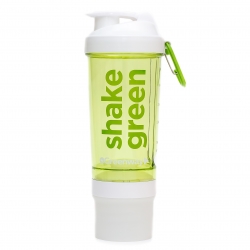 Шейкер бело-зеленый